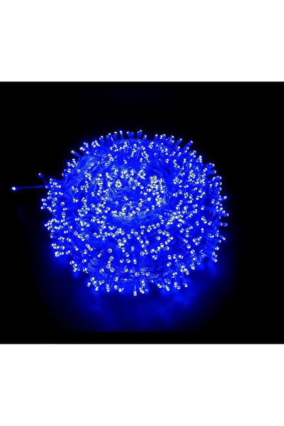 OEM Șir de lumini de Crăciun 100 LED-uri, 6 m pentru interior-exterior - Albastru