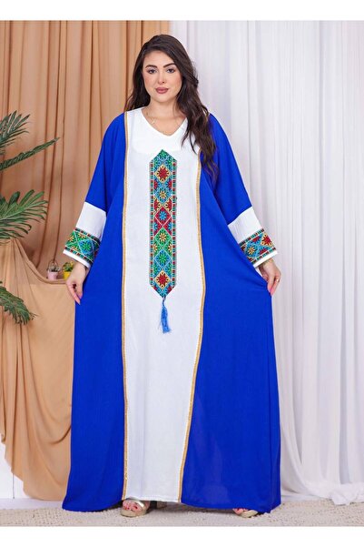 outline A reception jalabiya made of luxurious Egyptian cotton