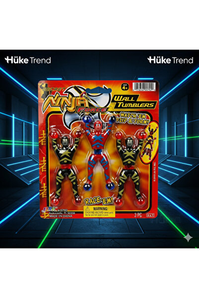 Jaru النينجا المقلدة التي تلتصق بالجدار