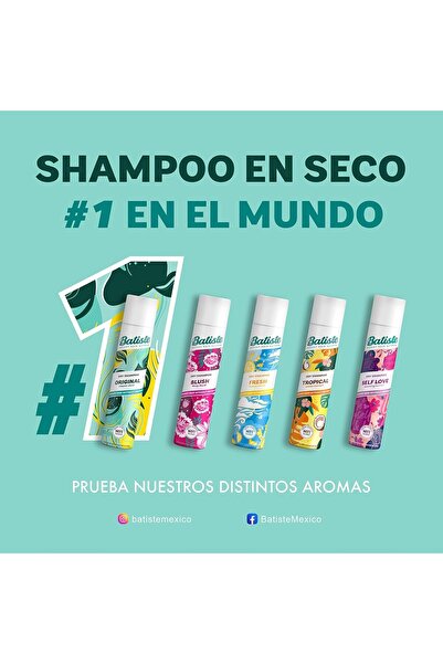 Batiste Dry Shampoo, Original, 6.73 Fluid Ounce