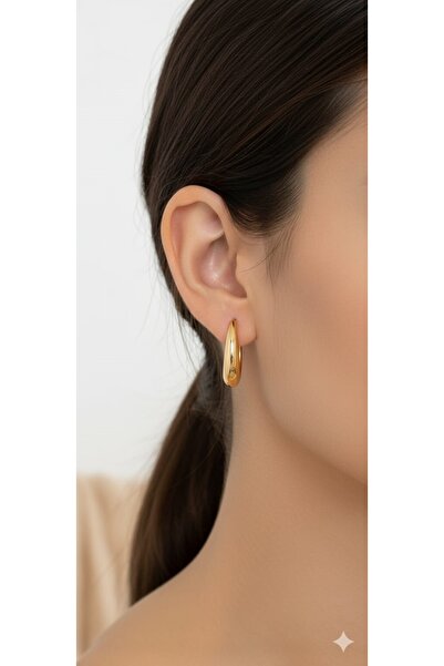 NO NAME uzun halka küpe