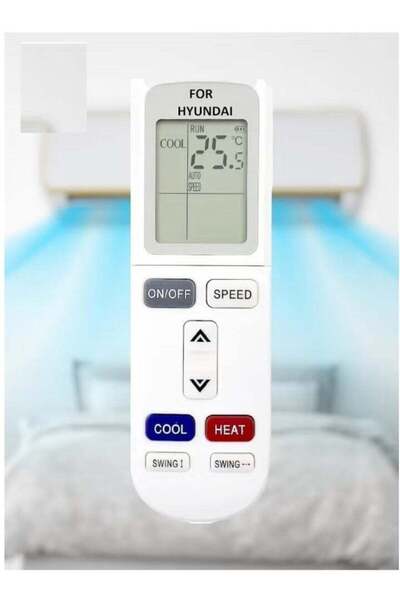 Generic TIGER Air Conditioner Remote Control for Aux YKR-L/101E, YKR-L/103E, YKR-L/102E â€“ LCD A/C Remote