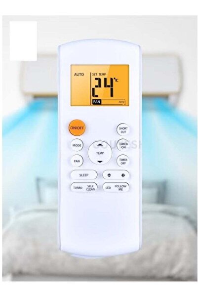 Generic JAJEEK NEW Original Remote Control RG57A16/BGEF for Midea FRESH AC Air Conditioner – Cool & Heat