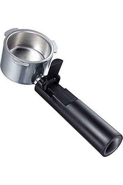 Generic Coffee Bottomless Stainless Steel Portafilter With Filter Basket Black 51mm