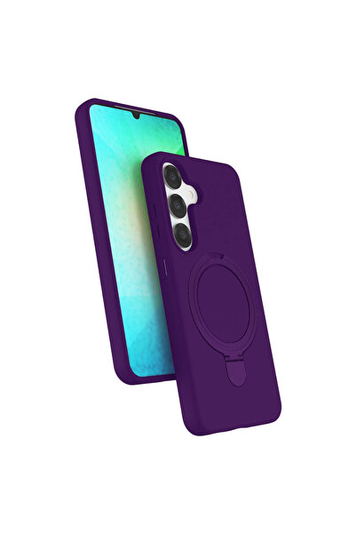 Twin Store غطاء حامل ماجسيف لجهاز Galaxy S25 Regal - أرجواني عميق