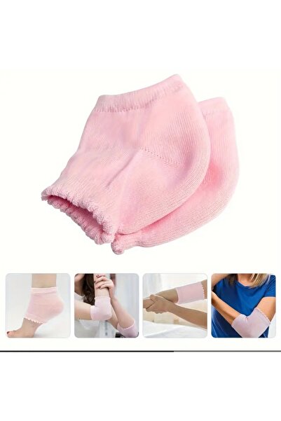 ORGANICYOU ييوشي - قطعتان من أغطية القدم واليد المرطبة بالجل القابلة لإعادة الاستخدام - خالية من الكحول