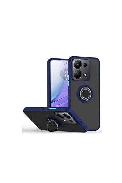 Twin Store غطاء سيليكون لهاتف ريدمي نوت 13 4G مونتريال - أزرق داكن