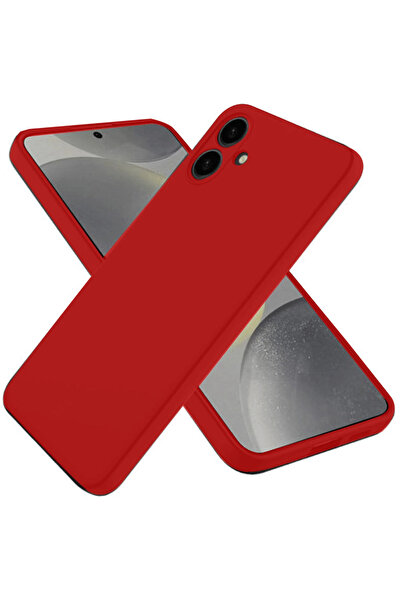 Twin Store Galaxy A06 Case First Silicone - Red