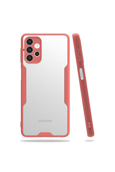 Twin Store غطاء سيليكون بلاتيني لهاتف Galaxy A52 - وردي