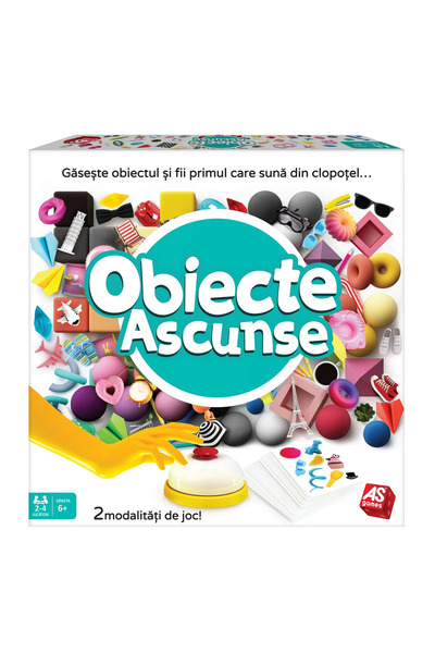 CLEMENTONI Hidden Objects Board Game