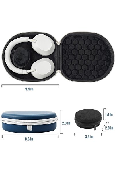 PROCASE Hard Case for Sony WH-1000XM5/WH-1000XM4/Bose 700/QC35 II - Navy