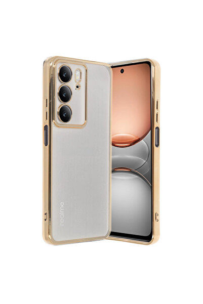 Twin Store C75 4g Case Silicone with Lens - Gold