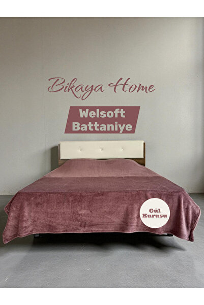 Bikaya Home Wellsoft Double Size 200X220 cm Plush Blanket - Soft & Lightweight - with Pvc Bag - 9 Colors