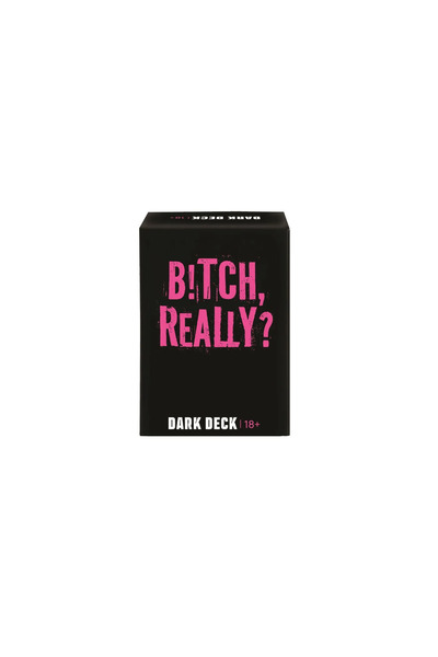 As Joc de cărți Dark Deck „Bitch Really” pentru petreceri de adulți -