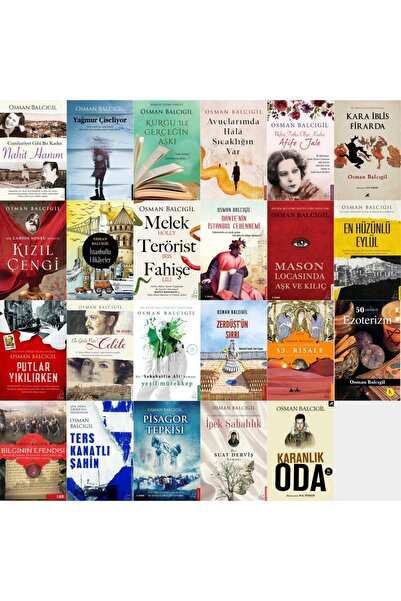 Destek Yayınları Osman Balcıgil İpek Sabahlık - Yağmur Çiseliyor 23 Kitap Takım