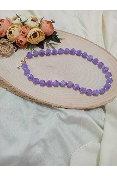 golden takış قلادة كوزيلي الأرجوانية