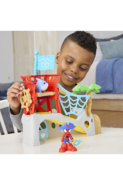 Marvel Spider-Man Spidey and His Amazing Friends Marvel Water Webs Spidey's Island