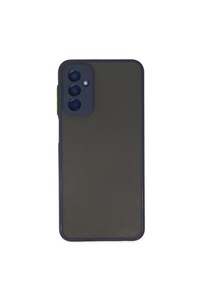 Twin Store غطاء سيليكون مونتريال لحالة Galaxy M13 - أزرق داكن