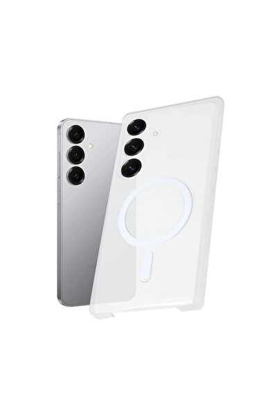 Twin Store حافظة شفافة لجهاز Galaxy S25 من PC Magsafe - شفافة