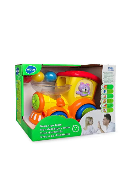 Hola Locomotiva Cu Bile Cu Sunete Si Lumini