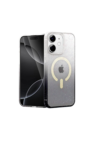 Twin Store غطاء ماجسيف اللامع لـ آيفون 12 بومبل - أسود