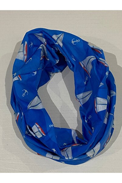 kurukafagift ربطة عنق باندانا متعددة الألوان باللون الأزرق ذات طابع بحري