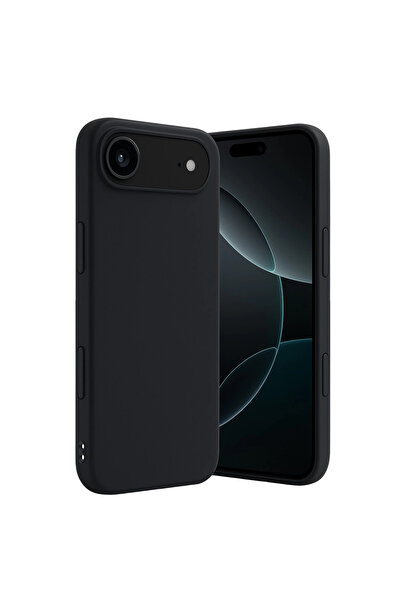 Najmaddin آيفون 17 إير فيرست سيليكون - أسود