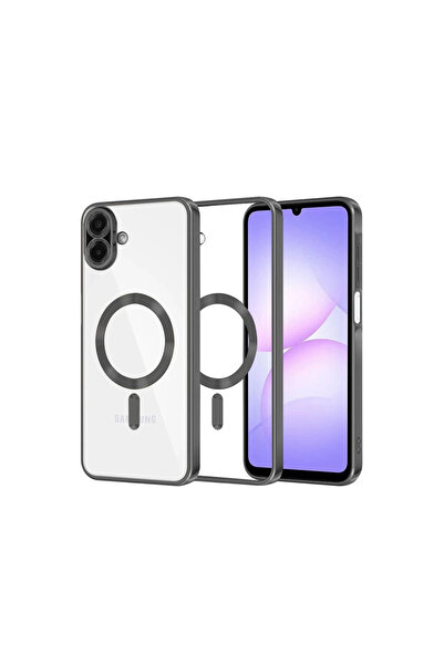 Twin Store غطاء جالاكسي A07 4G كروس مغناطيسي - أسود