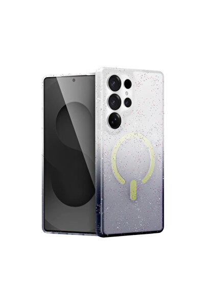 Twin Store Galaxy S24 Pummel Shiny Magsafe Cover - Black