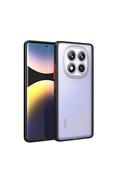 Twin Store غطاء حماية سيليكون مونتريال لهاتف ريدمي نوت 14 - أسود