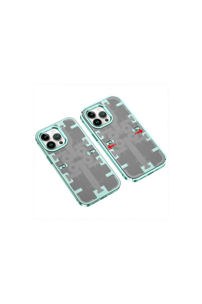 Najmaddin غطاء ميكانيكي لحافظة آيفون 13 برو - أخضر