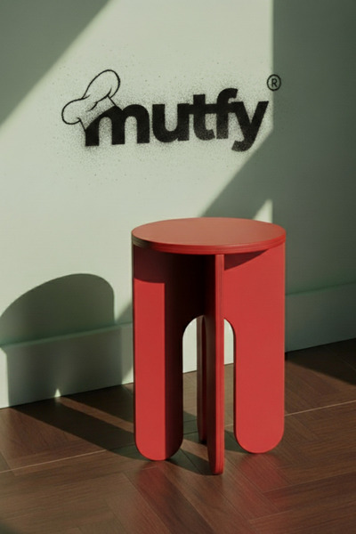 mutfy Kolay Kurulum Kişiselleştirilebilir Ahşap Tabure & Sehpa – Vida Aparat ...