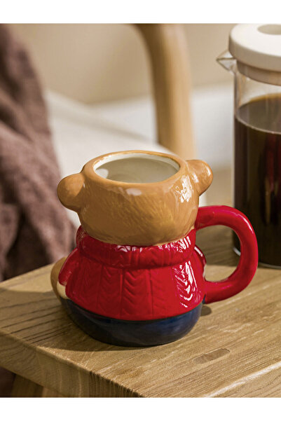 LC Waikiki Stylish Choices from Esvab Clothing |   Ceramic Mug with Teddy Bear Figure 520 ml