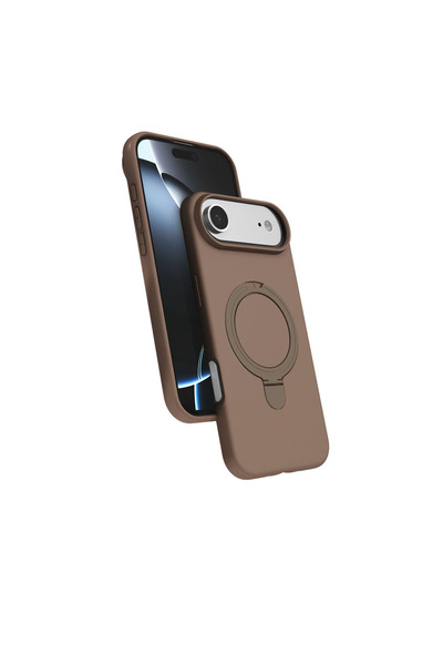 Twin Store غطاء حامل ماجسيف الملكي للآيفون 17 اير - تيتانيوم الصحراء