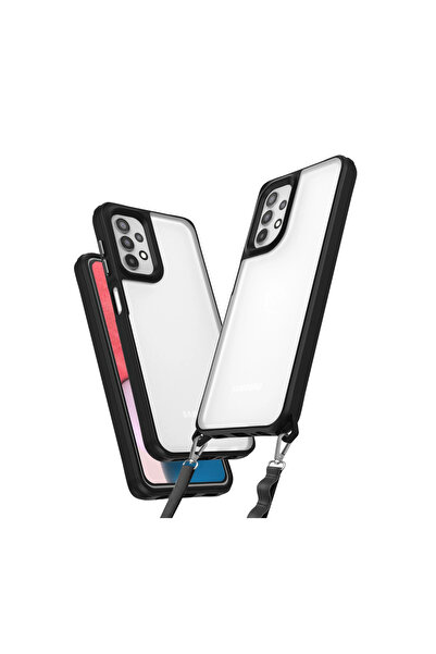 Twin Store حافظة آرت جالاكسي A52 من السيليكون - بلاك لاب