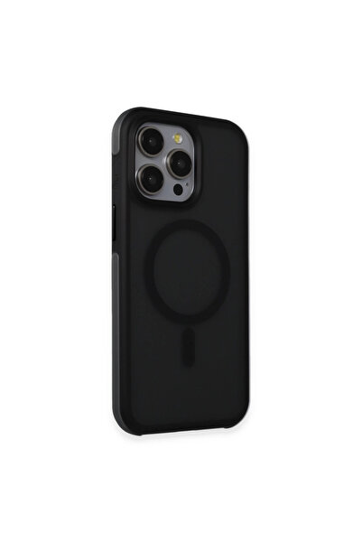 Twin Store غطاء ماج سيف توراس للآيفون 15 - أسود