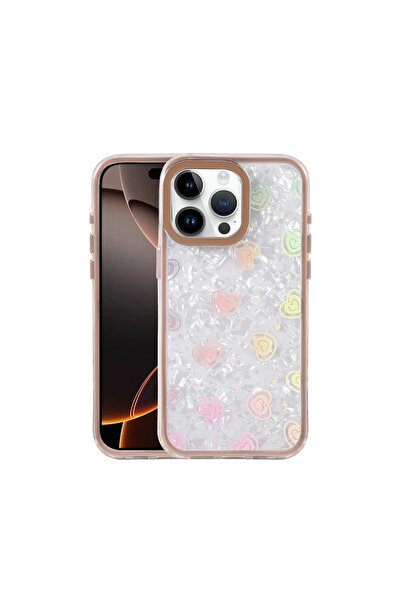 AL - KAR TİCARET غطاء آيفون 16 برو ماكس بنمط لومي - تيتانيوم صحراوي