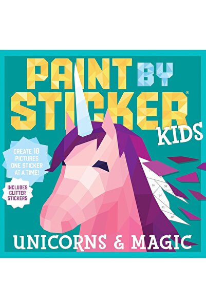 Generic Paint by Sticker Kids: Unicorns & Magic — Create 10 Pictures One Sticker at a Time (Paperback)