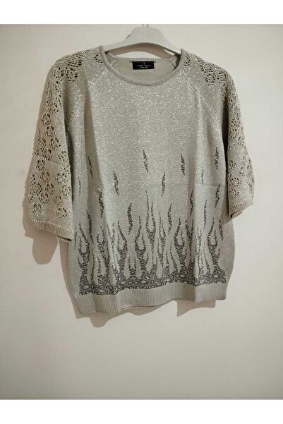 anne moda ankara Superior Quality, Standard Size, Capri Sleeves, Cotton-Acrylic Blend, Stylish, Knitwear Sweater/Blouse