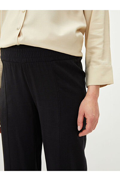 LC Waikiki Özmarka New Season Elastic Waist Straight Maternity Pants