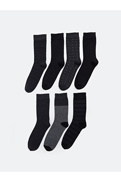 LC Waikiki Mixed Patterned Men's Socks 7 Pack