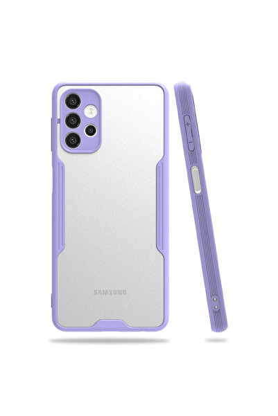 Twin Store جراب جالاكسي A72 سيليكون بلاتينيوم - أرجواني