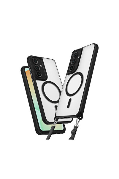 Twin Store حافظة سيليكون إنجكا ماجسيف لهاتف جالاكسي S25 - اللون الأسود