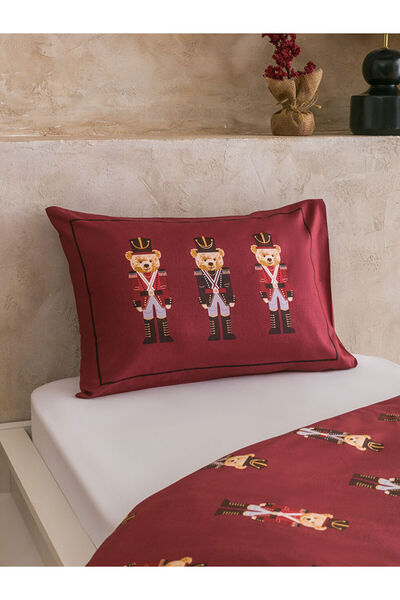 LC Waikiki Renkli̇mağazadan Bear Teddy B Printed Single Duvet Cover Set