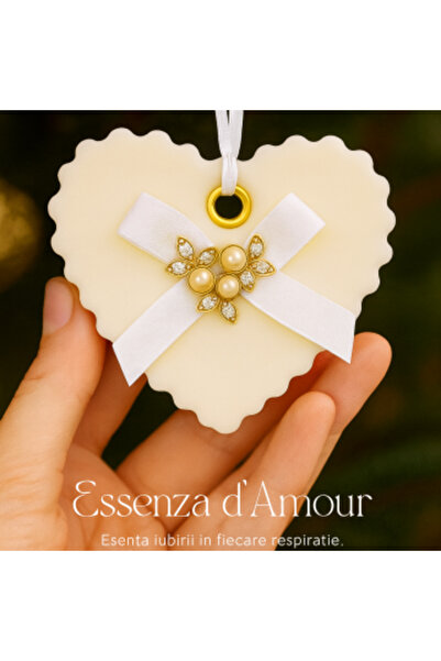STYLUX Set 3 Odorizante Parfumate Handmade Essenza d’Amour – Ceara Naturala de Soia, Arome Fine
