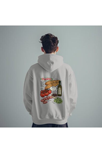 Dad&Children سويت شيرت بانينو للجنسين باللون الرمادي الميلانج مقاس قياسي 3-إي...