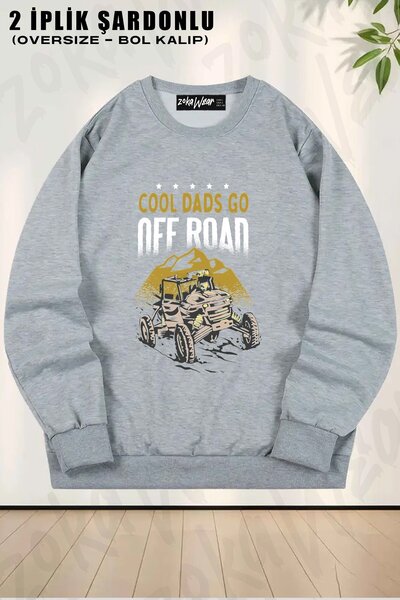 ZOKAWEAR Unisex Cool Side By Side pentru tata Sxs Offroad Utv 4 Wheeler cu im...