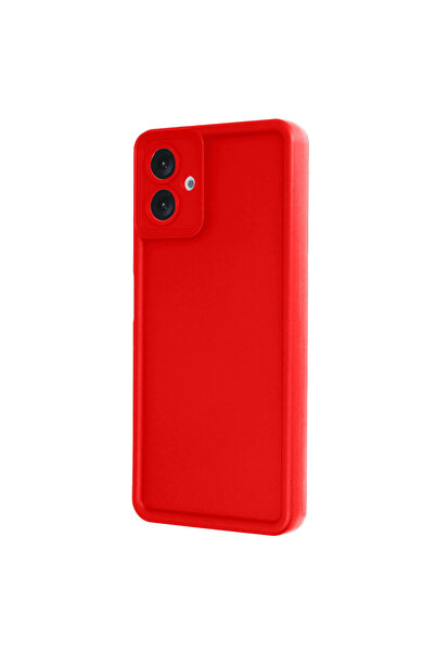 Twin Store جالاكسي A07 4G فييرا سيليكون - أحمر