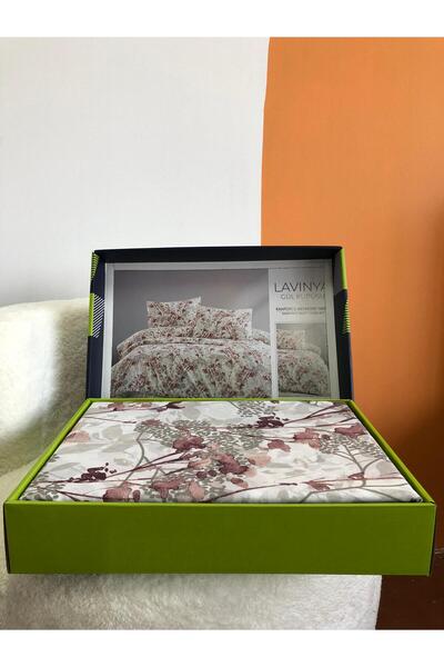 Bikaya Home New Box Single Duvet Cover Set | Sheet Without Elastic Band | Daily Use | Luxury Boxed | 3 Pieces