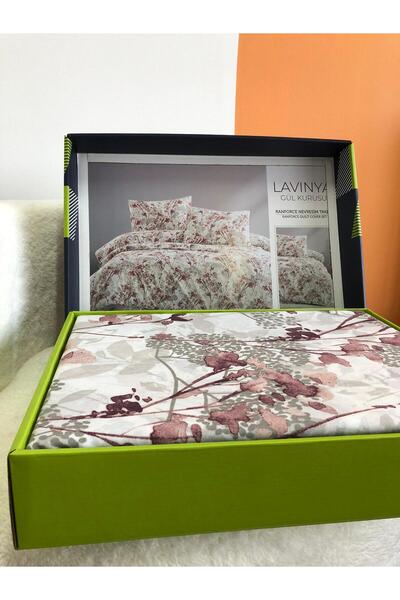 Bikaya Home New Box Single Duvet Cover Set | Sheet Without Elastic Band | Daily Use | Luxury Boxed | 3 Pieces